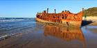 Maheno Shipwreck - fraser Island - QLD T (PB5D 00 51A1273)